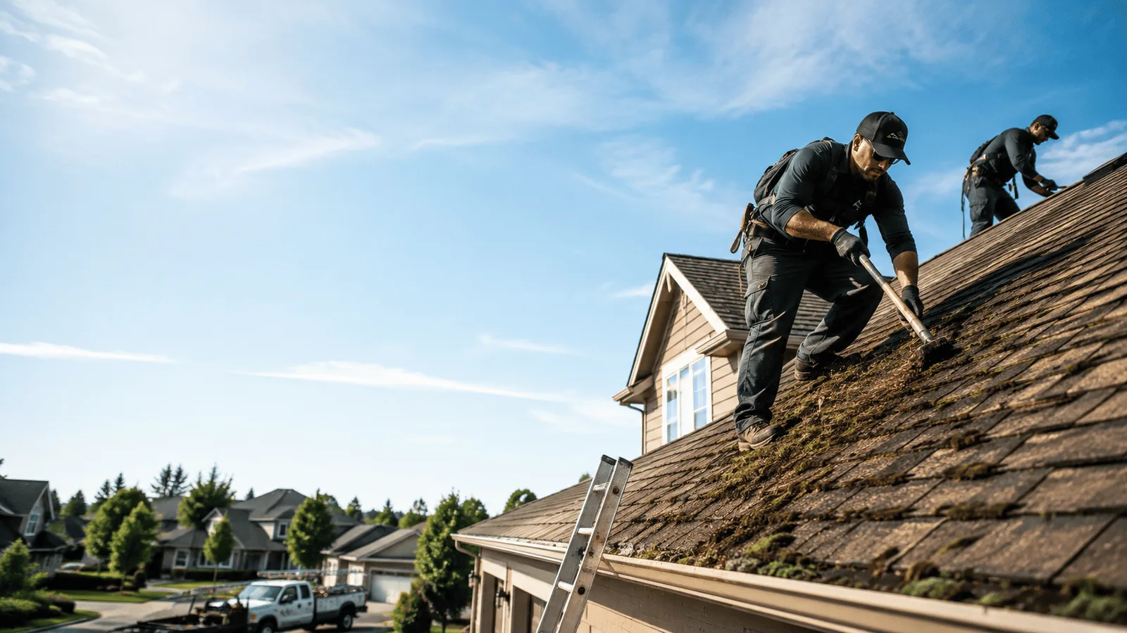 Roof Moss Removal in Newnan, GA near me